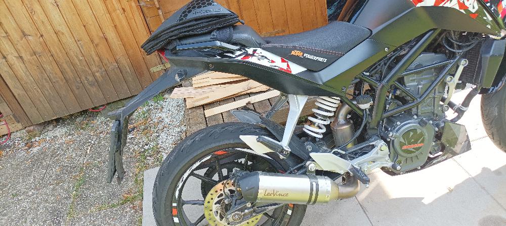 Motorrad verkaufen KTM Duke 125 abs Ankauf